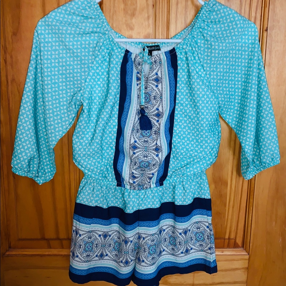 Little Girls Short Romper